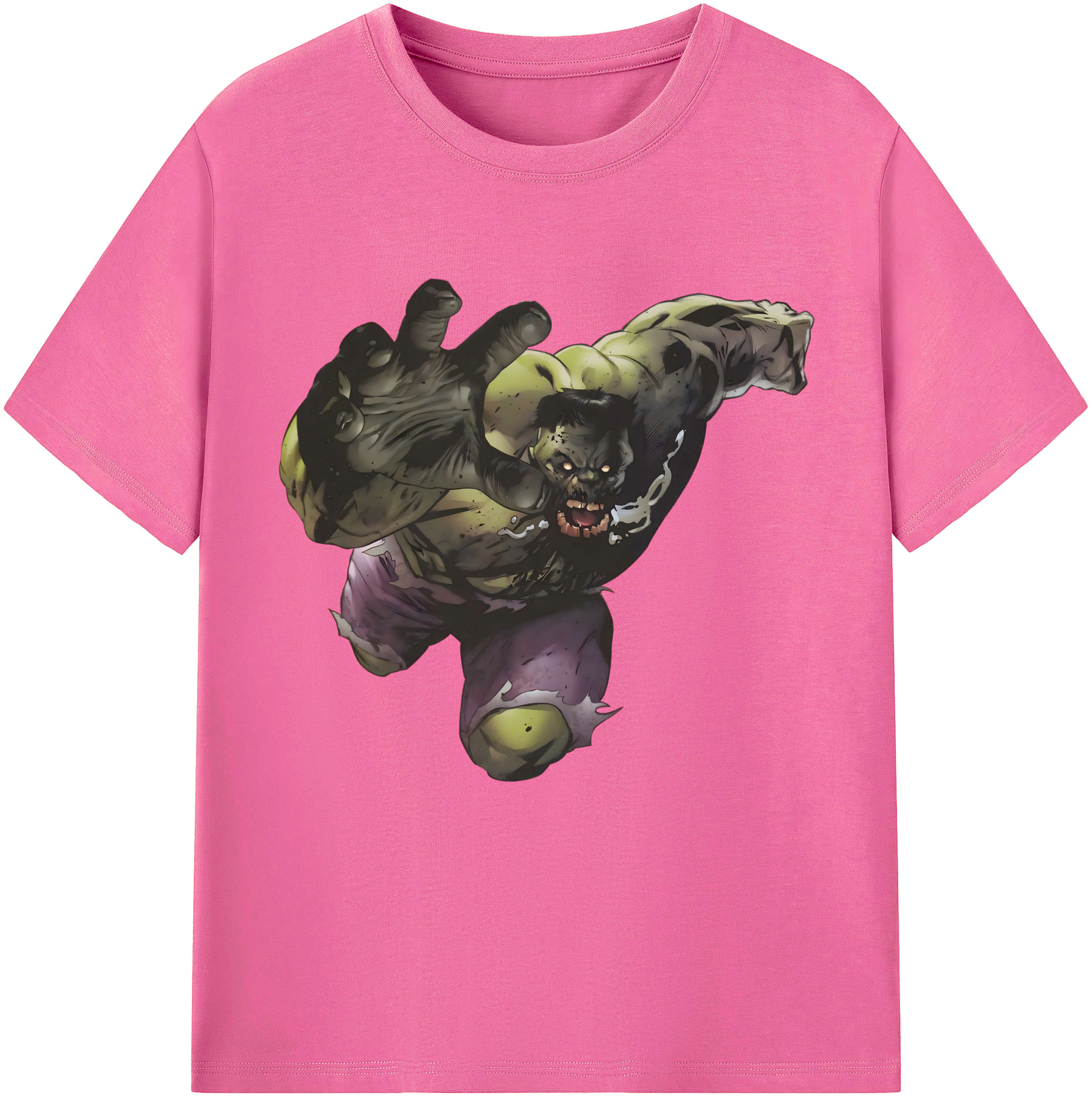 （画像用） アベンジャーズ The Avengers レディースカジュアルプリントTシャツ（綿100％）